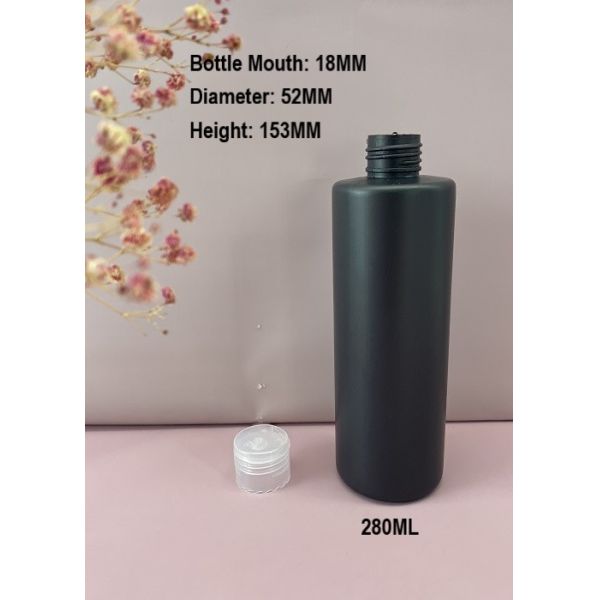 160ML Shampoo Conditioner & Body Wash Dispenser White Plastic Refillable Bottle with Pumps