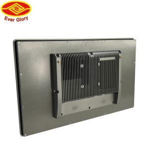 21.5 Inch Industrial Panel PC With HDMI VGA And FCC Certifications PCAP Touch