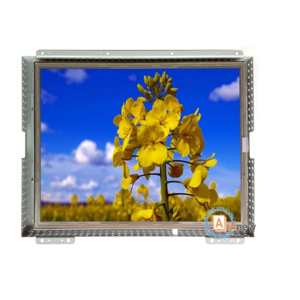 15 inch Open Frame LCD Monitor 1024x768 8ms For Devices , Industrial Touch