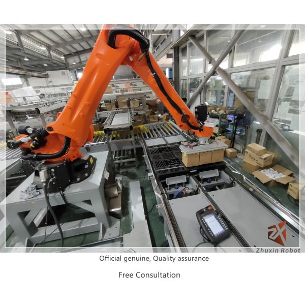 Quality 5 Axis Robot Arm 120kg Payload Kuka KR 120 R3200 Palletizing Automation for sale