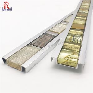 3mm Listello Tile Trim , Weather Resistant Mosaic Tile Strip In Shower
