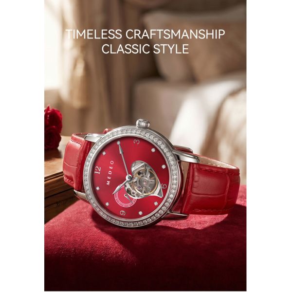 SHX Ruby Heart Automatic Watch