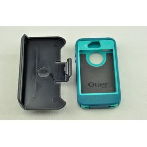 Wholesale Waterproof Outerbox Iphone 4 Hard Shell Case Deep Teal Blue With TPU Metarial from china suppliers