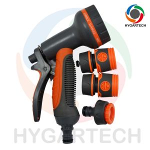 Wholesale Garden 8 Function Spray Nozzle with Click Quick Connect Coupling and Hose Connector ,Gardening and Horticulture from china suppliers