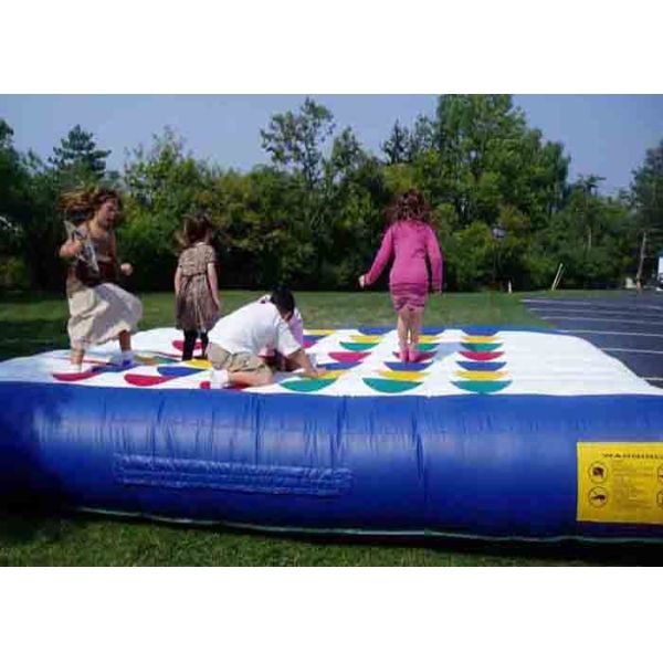Inflatable Interactive Games , Classic Blow Up Twister Game For Kids