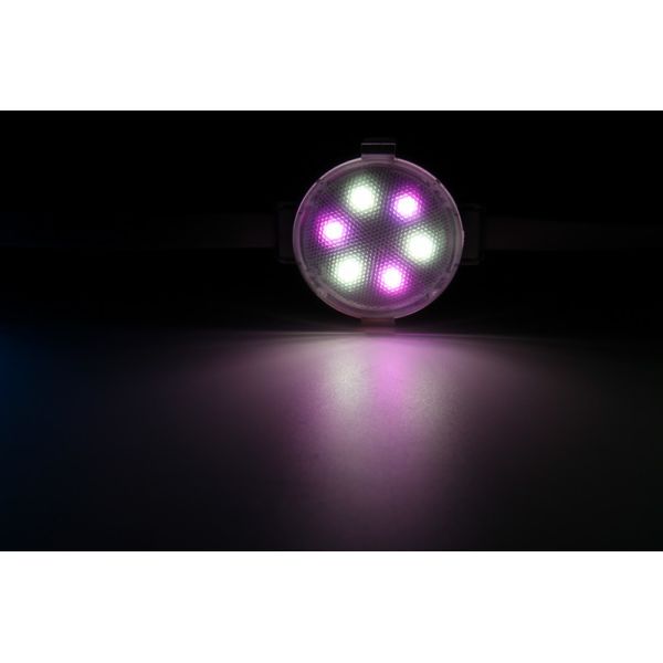 120° Angle PC Shell 1W 12V 40mm IP65 RGBW LED Pixel