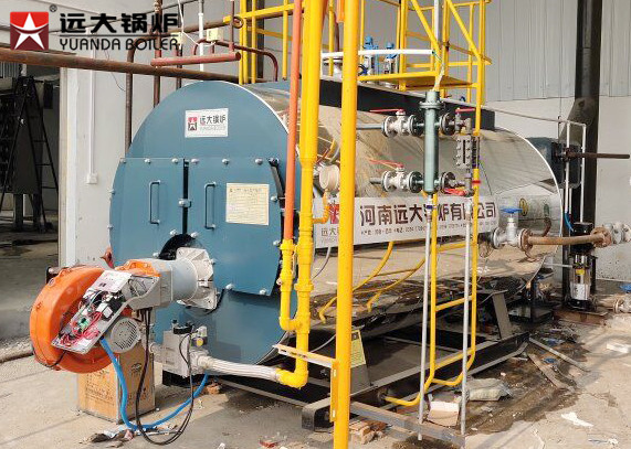 Easy Operation 6T Gas Oil Steam Boiler Automatic Running For Fruits Dehydration