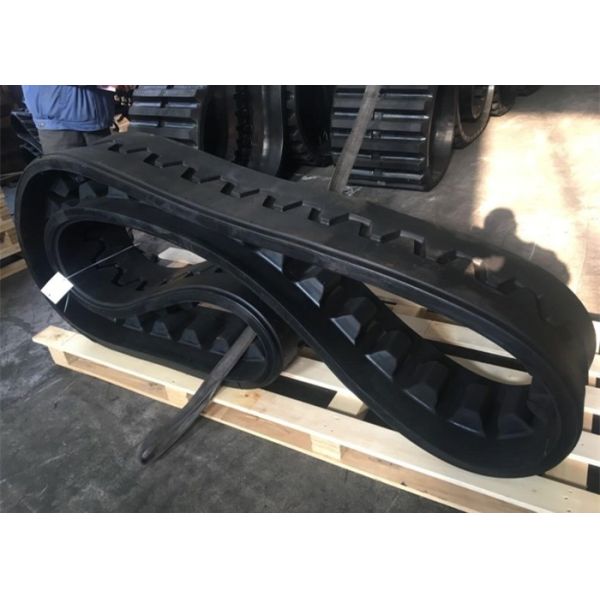 Quality Paver Rubber Track 483x152.4x52 for Blaw Knox PF5510,Ingersoll-Rand PF5510 Volvo PF5510 for sale