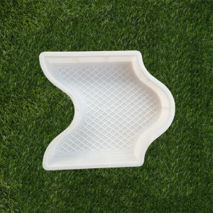 Precast Concrete Stepping Stone Molds , Interlock Paving Slab Mould For Tile