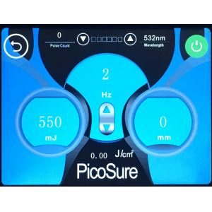 peeling 755 1064 532 picosecond laser