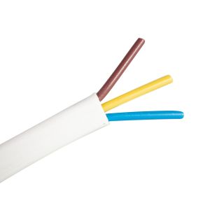 300/500V H05VV-F Flexible Cable 2c0.5mm2 Rvv