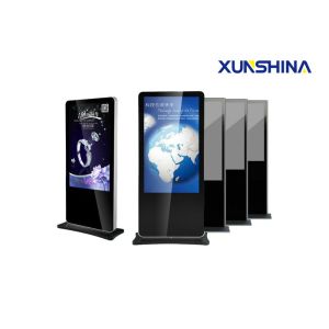 Floor Standing Touch Screen Advertising Digital Signage 55" in Retail