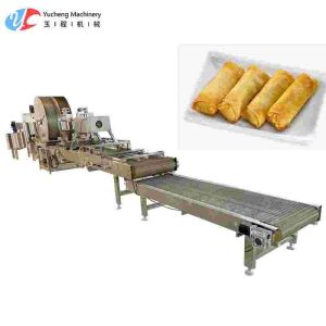 SUS Spring Roll Machine 45 KW Spring Roll Wrapper Maker