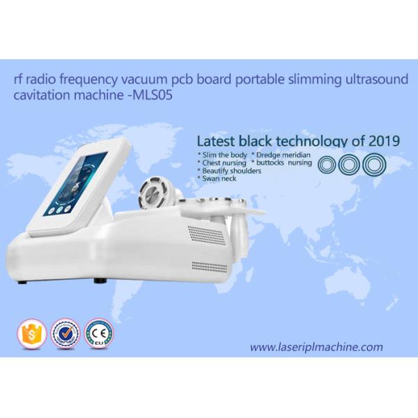 White Cavitation Body Slimming Machine Ultrasonic Cavitation Machine