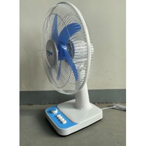 Metal Grill 16'' DC Rechargeable Fan With 4AH Lithium Battery
