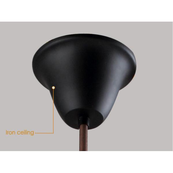 Industrial Wood Chandelier Creative Living Room Bar Dining Room Handing Lamp(WH-VP-217)