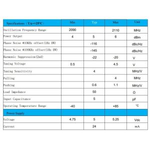 10dBm Output Power INNOTION YSGM20902110A Integrated Circuits IC Chip Coaxial