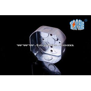 TOPELE 54151 / 54161 / 54171 Galvanized Steel Box Octagonal Outlet Box