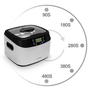 Degassing Portable Ultrasonic Cleaner 1.2L For jewelry cleaning