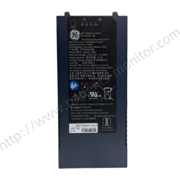 GE U80321-3R01 Rechargeable Lithium Ion Battery for Logiq E V2 V1 Ultrasound