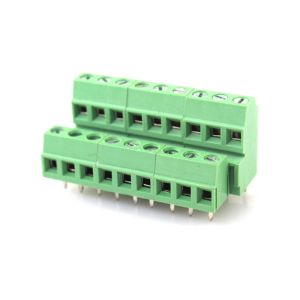 3.81mm / 0.15" Dual Row PCB Board Screw Terminal Blocks Connectors
