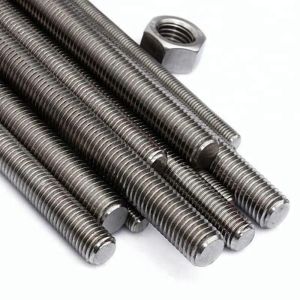DIN 975 Plain Galvanized Threaded Rod M10 M12 2 Meter Carbon Steel