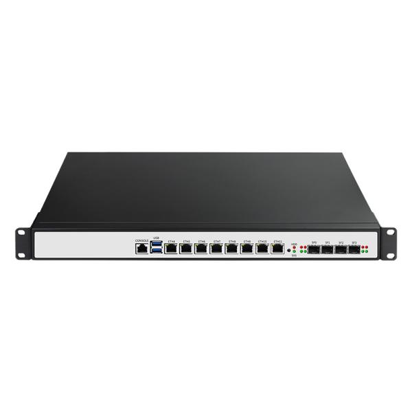 1U Pfsense OS Firewall Server PC Network Appliance Wireless Mini Pc 4x10G