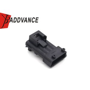 1-965261-1 4 Pin Male TE Connectivity AMP Connectors Timer 2.8mm(110) Black