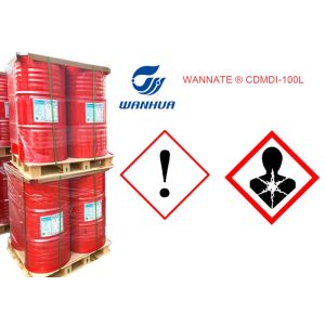 China Pale Yellow Liquid Wannate Cdmdi 100L TDI MDI Polyurethane on sale