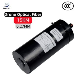 Fpv Drone Optical Fiber with Image Date Module Professional 0.27mm 15km Wide Range Fpv Fibre Optic Communications