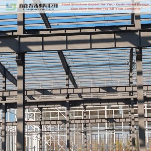 Easy Build Light Structure Prefab Green Warehouse Sheds Prefab Warehouse