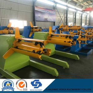 Automatic Decoiler Machine Uncoiler with Straightener Help to Making Household