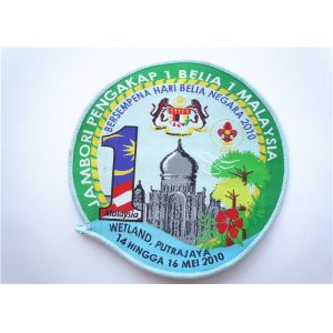 Garments Custom Clothing Patches 3D Handmade With Hook Loop Fastener