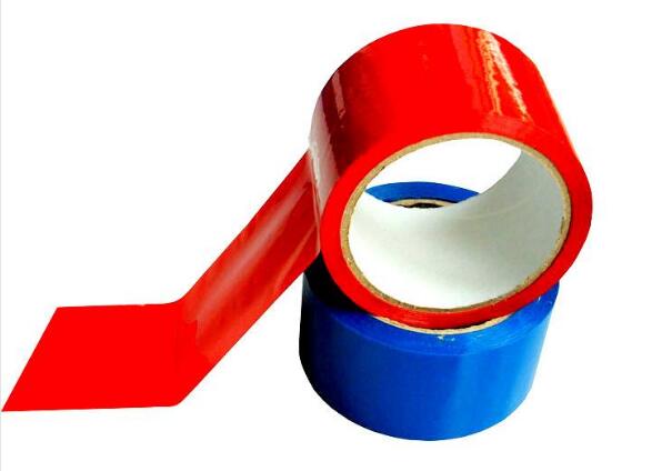 Paper Core Colorful BOPP Packaging Tape , Colored Sealing Adhesive Tape