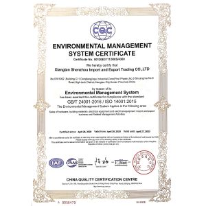 Xiangtan Shenzhou Special Cable Co., Ltd Certifications