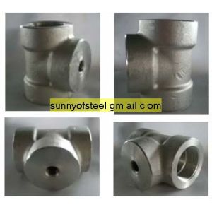 Wholesale stainless ASTM A182 F316 threaded tee from china suppliers