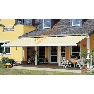 Wholesale Durable Motorized Remote Control Retractable Semi-Cassette Awning from china suppliers