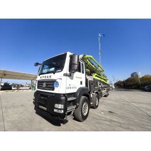 2023 Zoomlion 62m High-Efficiency Pumping Concrete Pump Truck with Sitrak