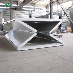 Versatile Portable Folding Container House PVC Lightweight Structure Quick