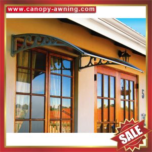 excellent house villa window door rain sun polycarbonate pc diy canopy canopies