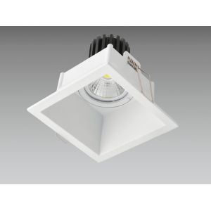 8 W Commercial Lighting Fixture Cast-Aluminium LED Module White / Black SEC-L