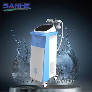 China advanced HIFU +Cavitation+rf handle for wrinkle removal and body slimming machine with CE on sale