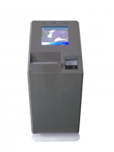 Wholesale Register / Check In Information Kiosk Machine With Keyboard / Passport Scanner from china suppliers