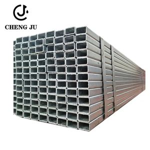China 1-12m Galvanized Roof Tile Bracket Rectangular Hollow Section Steel on sale