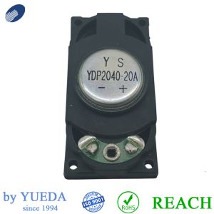 Black Runway Shape Precision Power Subwoofers Smart Speaker 20mmX40mm