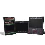 Motion sensor activated 10 inch digital POP video display with plug and play