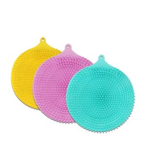 Non Slip Multiscene Silicone Shower Mat Foot Scrubber Odorless