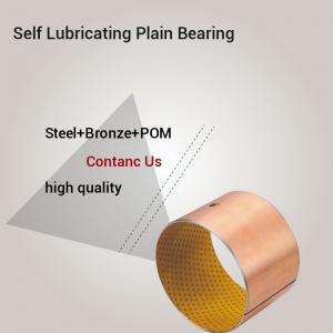 Wholesale POM Indents Self Lubricating Plain Bearing Bronze Metal Polymer Bearings Inch Custom Size from china suppliers