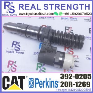 China Diesel Fuel Injector 386-1752 386-1766 392-0205 FOR Caterpillar Engine 3508B/3512B/3516B on sale