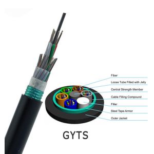 Wholesale ADSS GYTC8S GYTS GYTA Loose Fiber Optic Cable Cords 2 4 6 8 12 Core from china suppliers